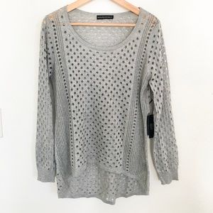 Grey Shimmer Sweater